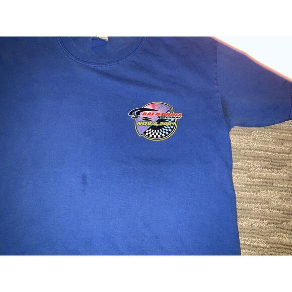 Vintage California Speedway California Stock Car T Shirt 2001 - Picture 1 of 5